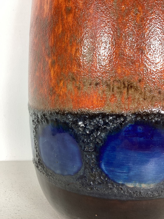 Image 1 of Vintage large West Germany fat lava vase, seventies