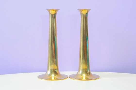 Set X2 Portavelas de Latón Hans Bølling – Torben Ørskov, Brass (photo 2 of 5)