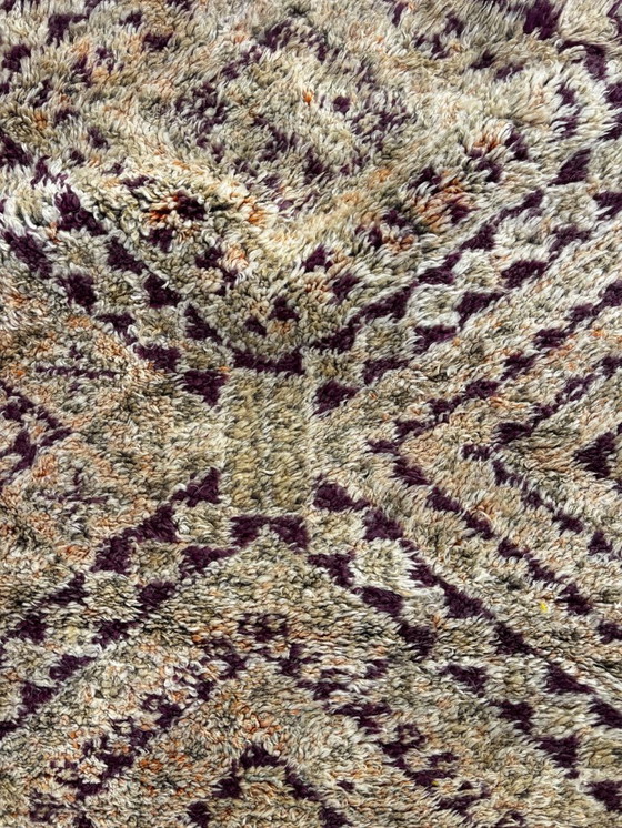 Image 1 of Vintage Moroccan Boujad Rug 200 x 320 cm – Handwoven Berber Wool Carpet – Excellent Condition