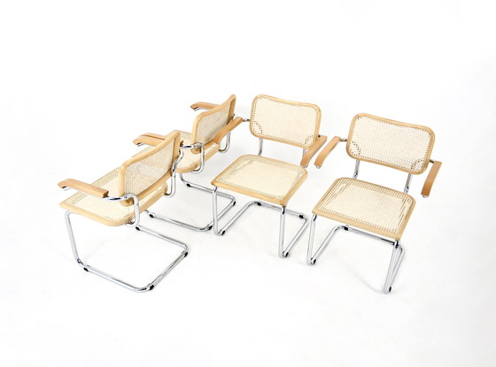 Image 1 of Esszimmerstühle Style B32 von Marcel Breuer, 4er-Set