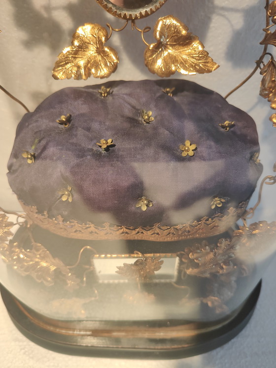 Image 1 of antica cupola per matrimoni francese "Globe de Mariee" in vetro