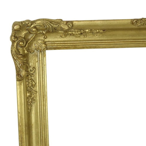Vintage Grenenhouten Gouden Lijst Barok Stijl 64x54cm – Lijsten, Wood (photo 5 of 15)