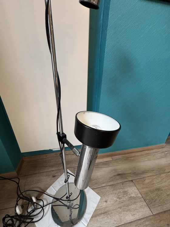 Vintage floor lamp, model L401, by Staff Leuchten, from the 1970s – Floor lights, Metal, Chrome (photo 4 of 15)