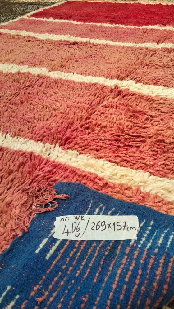 Image 1 of Handgeknoopt Berber kleed wol 269x157cm