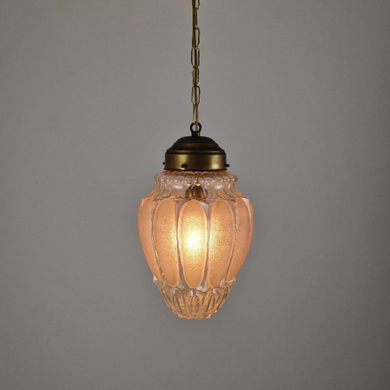 Image 1 of Italian Mazzega Murano Glass Pendant Lamp, 1970s