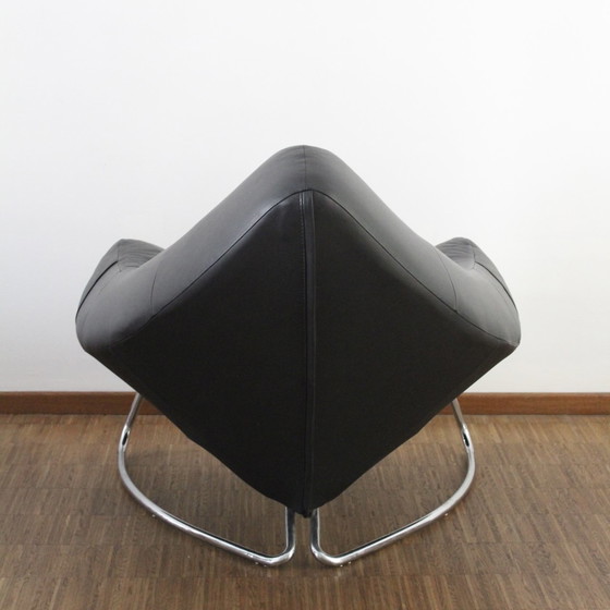 Image 1 of Originale vintage Paul Falkenberg "Chili" - Pelle nera