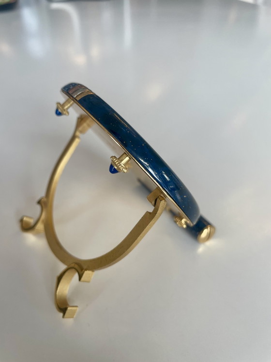 Les must de Cartier Lapizlazuli Bilderrahmen – Decorative Objects, Gold, Metal (photo 14 of 15)