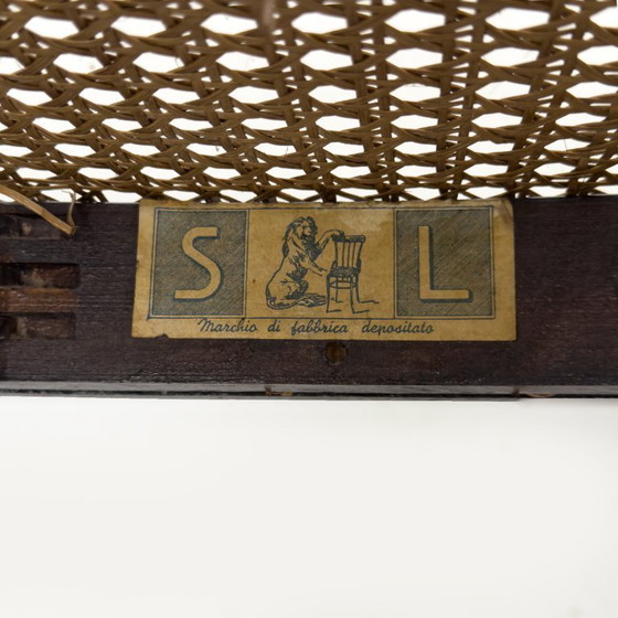 Image 1 of Ensemble de six chaises Thonet napolitaines en hêtre courbé du début du XXe siècle, Sautto & Liberale