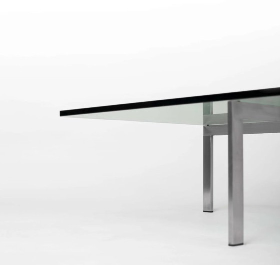 Image 1 of  KW1 glass, metal and granite coffee table by Hank Kwint for Metaform 1980s