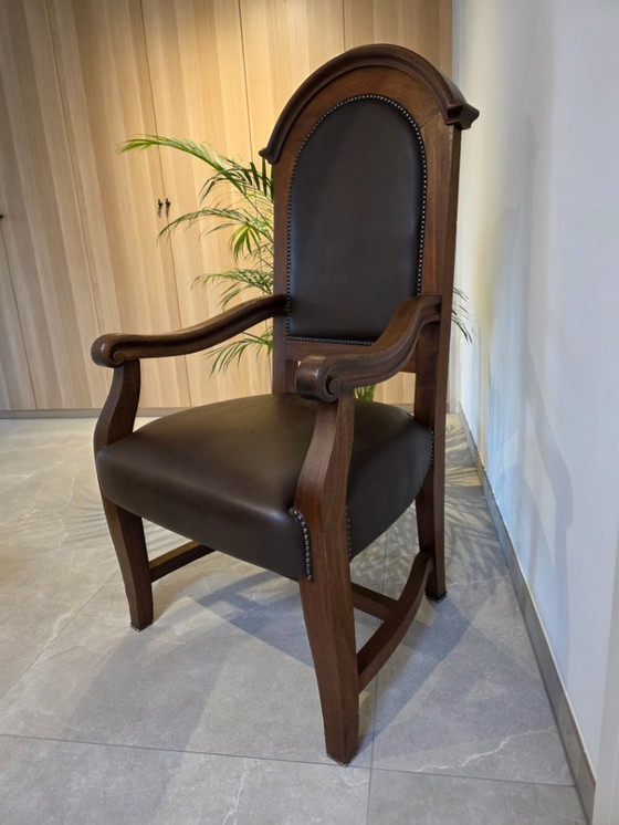 Image 1 of 2 sedie storiche del Presidente della Corte di Hasselt