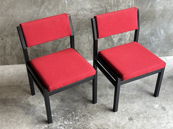 Image 1 of Set van 6 vintage stoelen - Cees Braakman Pastoe ’60