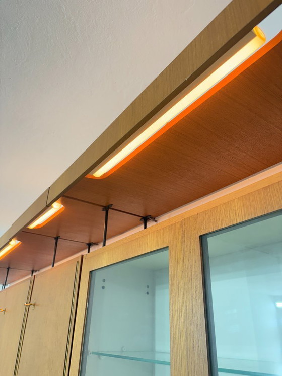 Image 1 of Omnia-plankensysteem, wandmeubel voor de woonkamer, wandplank van Ernst Dieter Hilker (1960)