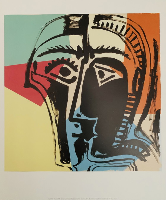 Image 1 of Andy Warhol, Gesigneerd Met Registratie In Impressum Copyright 'De Andy Warhol Foundation For The Visual Arts, Inc.' Offsetlitho