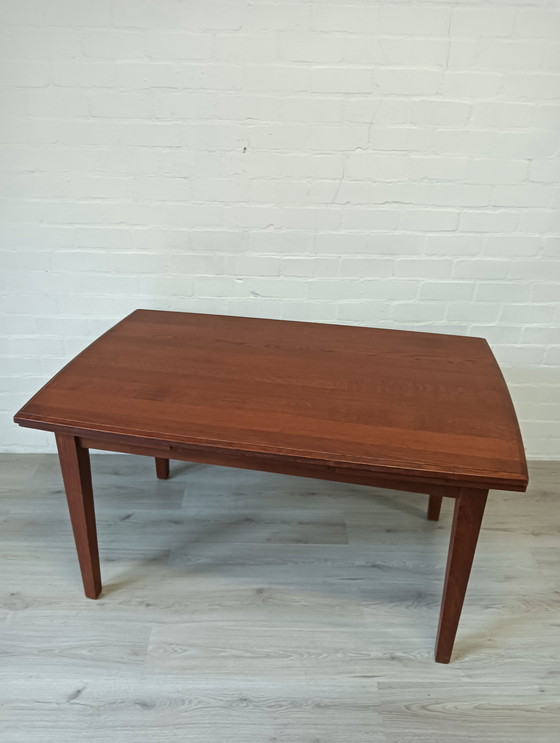 Image 1 of Extendable and solid vintage table