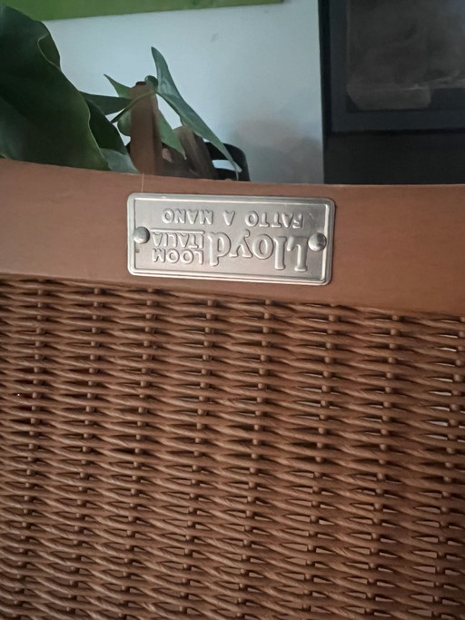 Sillas de comedor Lloyd Loom originales 6 piezas