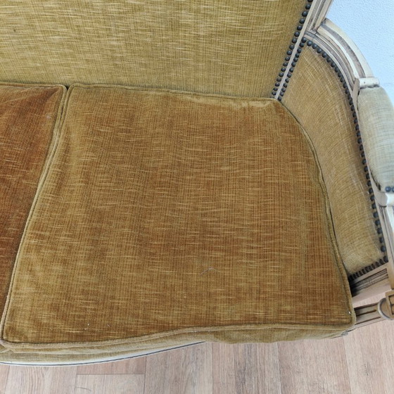 Image 1 of Antikes Sofa und Sessel im Stil Ludwigs XVI.