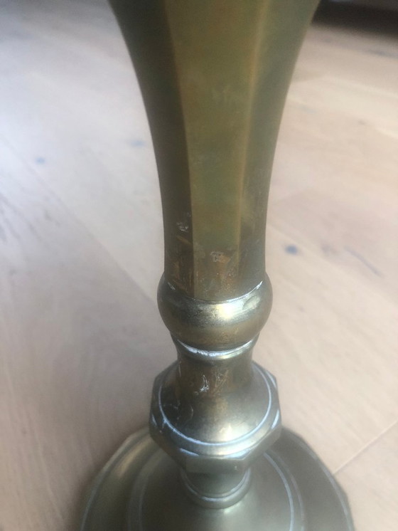 Image 1 of Candlestick in solid brass