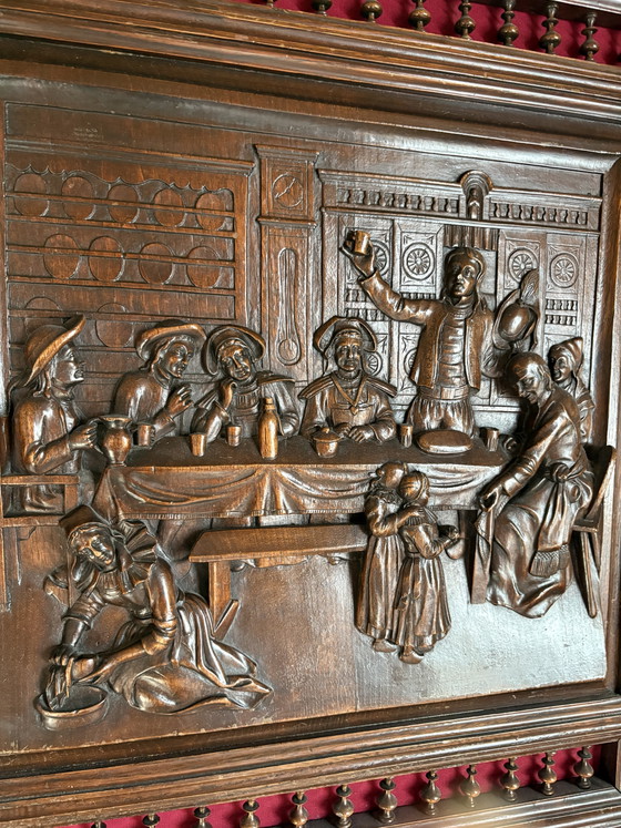 Image 1 of Breton 19th-Century Antique Cabinet