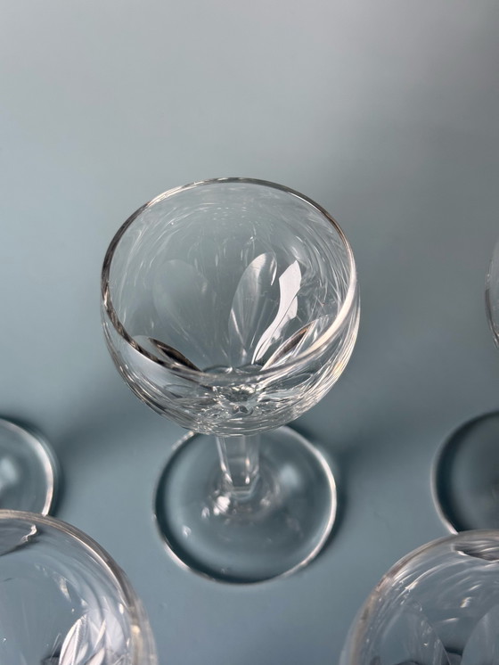 Image 1 of Val Saint Lambert - Service de boisson 6 - Cristal - Gondole