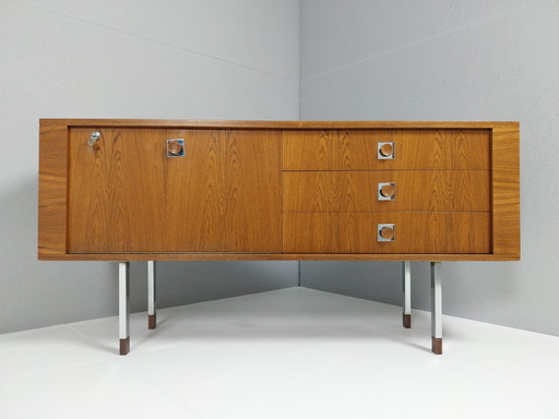 Vintage Teak Dressoir van Alfred Hendrickx voor Belform, Jaren 60