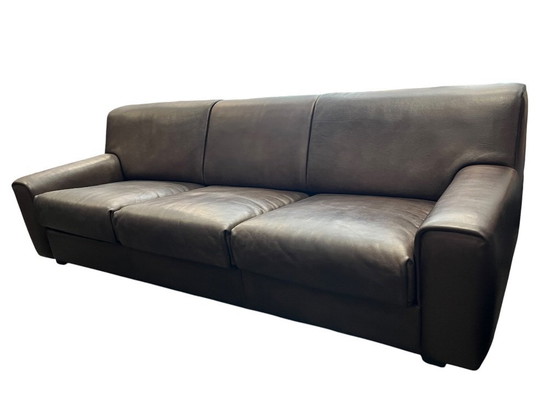 Image 1 of De Sede DS42 3 seater leather sofa