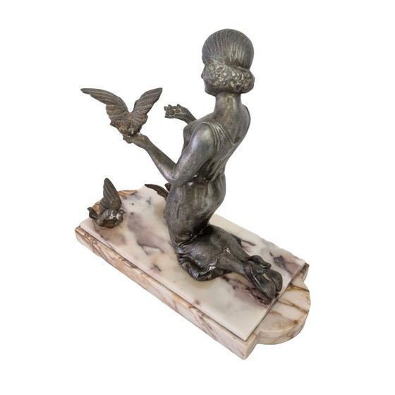 Image 1 of Statua Art Déco con Lady Diana