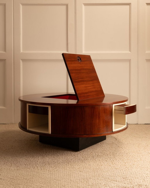 Table basse pivotante - années 1960
