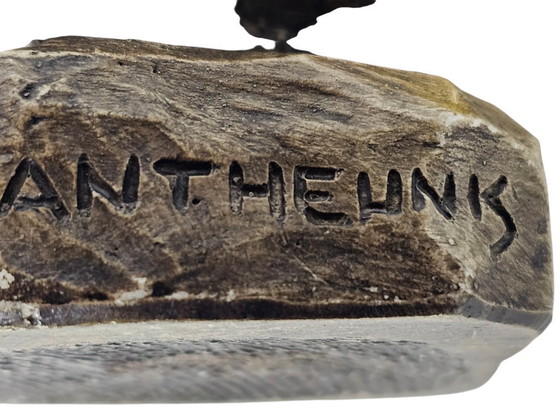 Image 1 of Ed Antheunis - Gouda - 'Moglie del contadino' - scultura in gesso massiccio - 1935