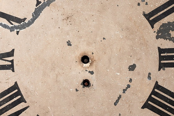 Image 1 of Antique wall clock 54cm with Lenzkirch movement