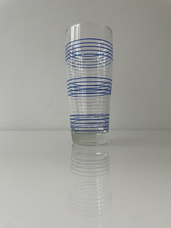 Image 1 of Set of 5 vintage Scandinavian long drink glasses