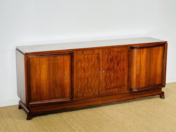 Image 1 of Buffet Art Déco en Noyer, France, 1930s