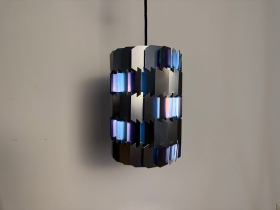 Image 1 of Lampada Facet Pop Louis Weisdorf Lyfa anni '70 vintage