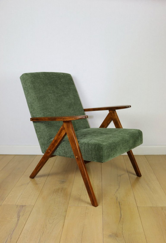 Image 1 of B-310 VAR Sessel olivgrün strukturell - 2 Stück verfügbar