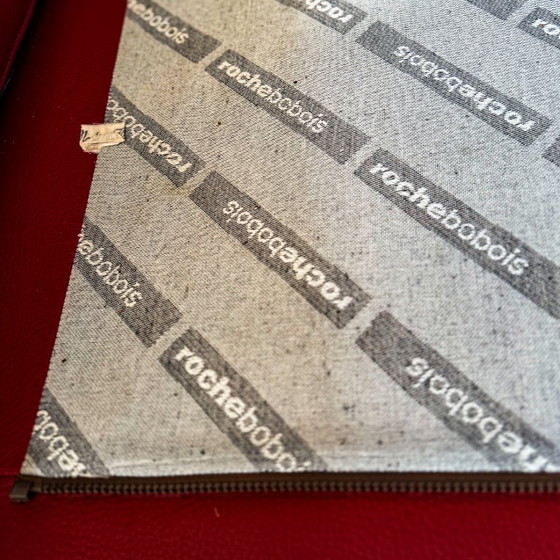 Image 1 of Conjunto Roche Bobois Synopsis – sofás de cuero rojo – excelente estado