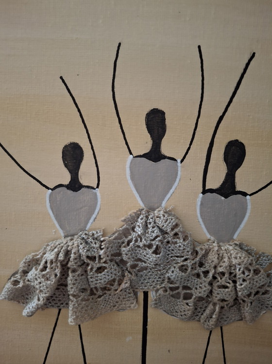Image 1 of Acrylgemälde DIE Ballerinen
