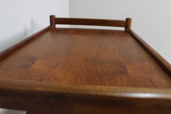 Image 1 of chariot de service vintage - bois, 1960s