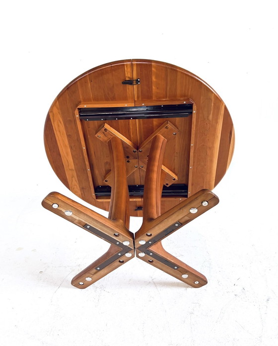 Image 1 of Table à manger extensible XL vintage, Dyrlund '70s
