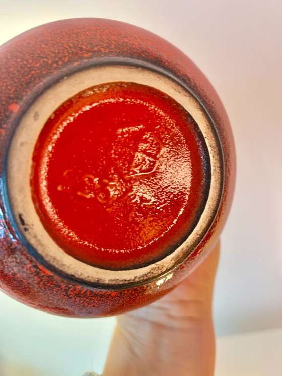 Image 1 of Pop Art vintage table lamp - upcycled from a Steuler vase by Cari Zalloni