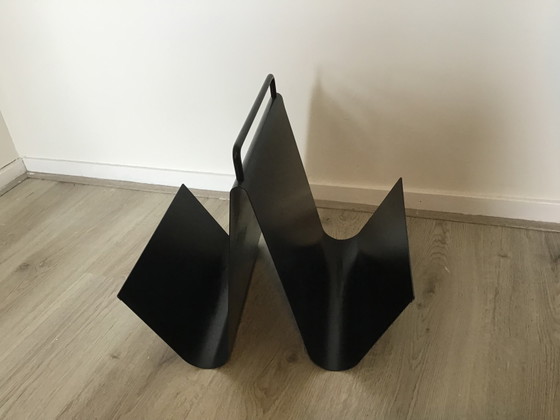 Magazine rack NRO Pete Sans 1980s – Metal (photo 6 of 9)