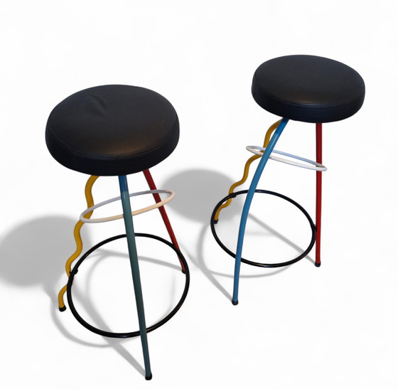 Image 1 of Sgabello da bar Javier Mariscal 'Duplex' BD Barcelona prezzo set