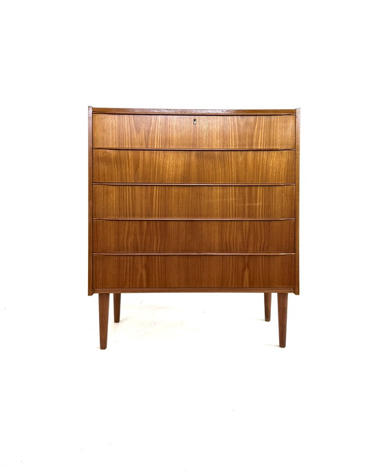 Image 1 of Cassettiera vintage XL in teak danese anni '60