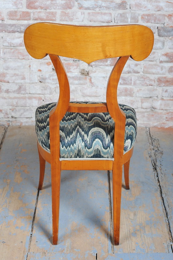Juego de cuatro piezas restauradas de madera de cerezo estilo Biedermeier, de estilo polaco, Austria, (photo 12 of 13)