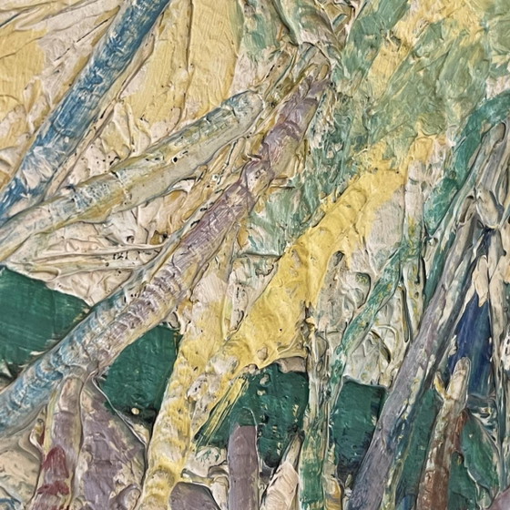 Urbain Herregodts, Composizione Astratta, 1962, Olio su Tavola – Dipinti e disegni (photo 4 of 14)