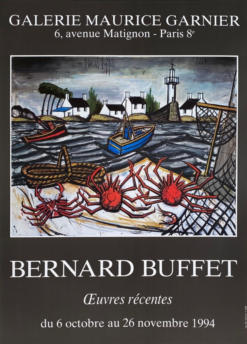 Bernard BUFFET Expo 94 – Galerie Maurice Garnier – Oeuvres