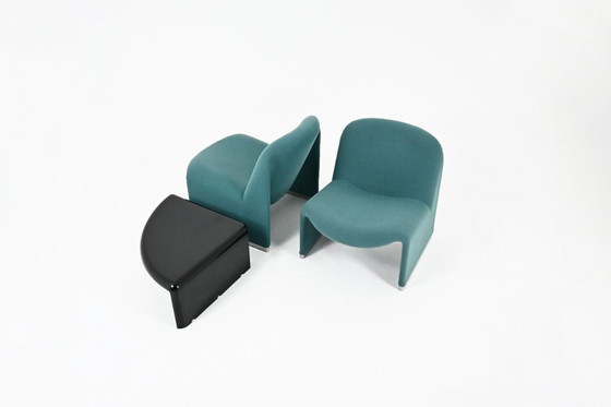 Image 1 of Chaises + Table Alky par Giancarlo Piretti pour Anonima Castelli, 1970s, Set de 3