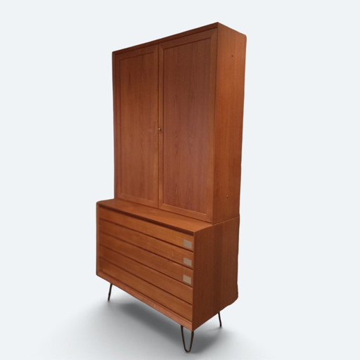 Vintage Highboard/Buffetkast – wandkast, Wood (photo 2 of 15)