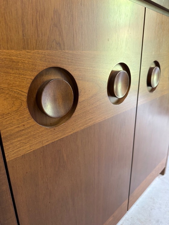 Image 1 of Brutalistisch mahonie kabinet