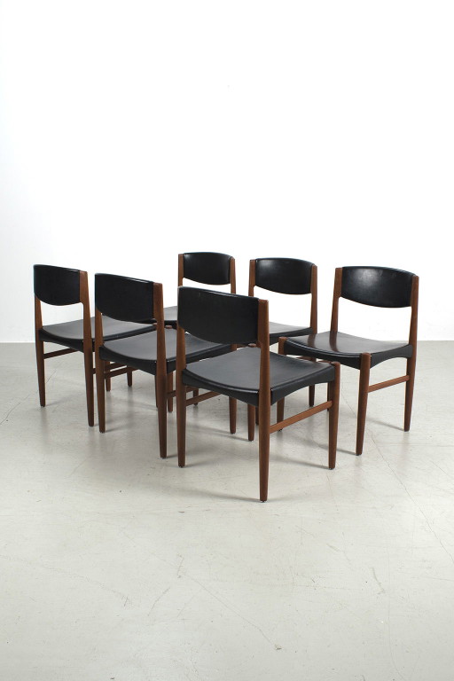 6 sedie Glostrup di Grete Jalk
