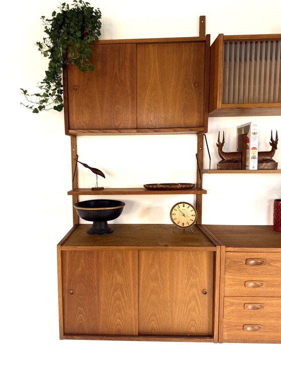 Image 1 of Système mural modulaire vintage XL, Preben Sorensen '60