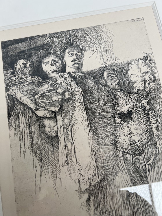 Image 1 of Peinture (gravure) de Raf Coorevits 1934